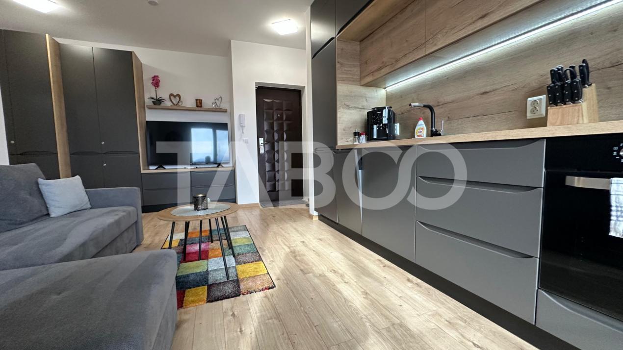 Apartament bloc cu lift 2 camere loc de parcare balcon Turnisor Sibiu