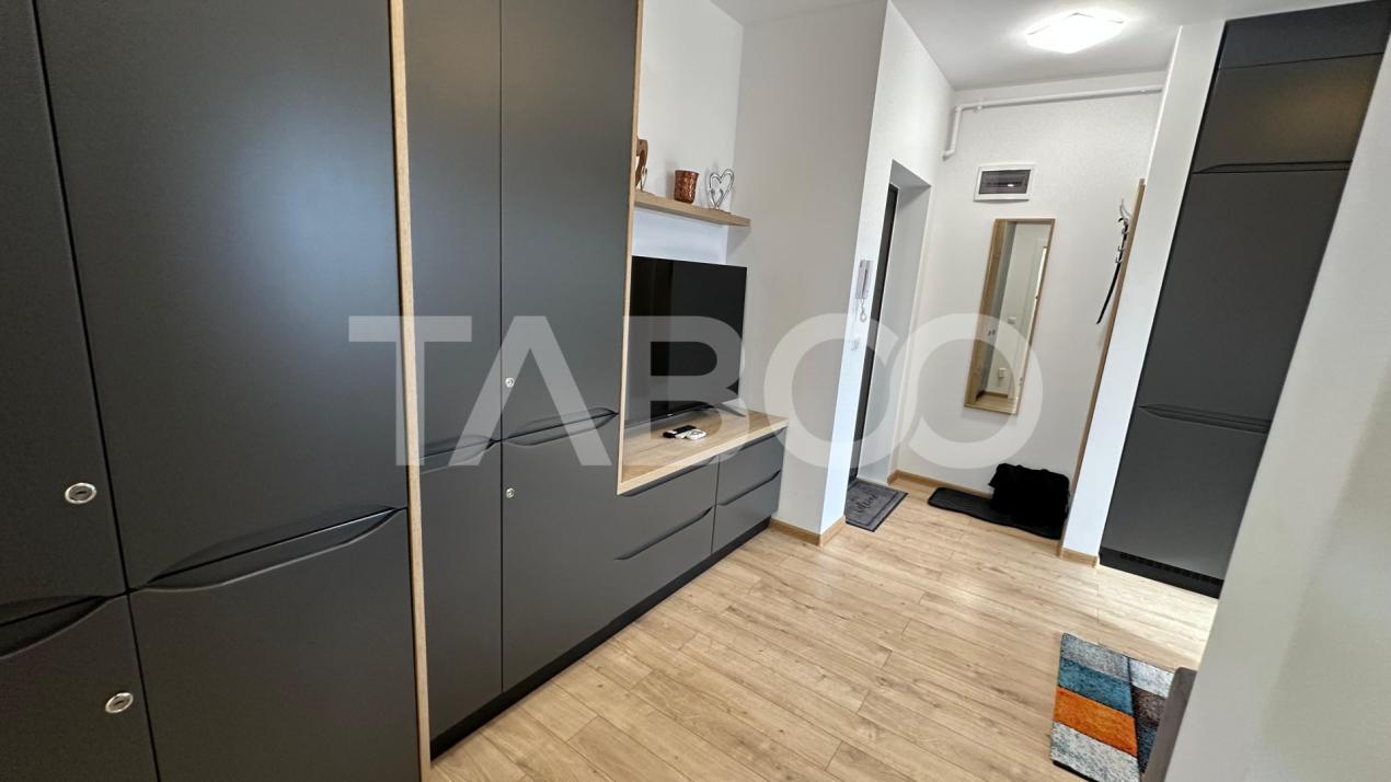 Apartament bloc cu lift 2 camere loc de parcare balcon Turnisor Sibiu