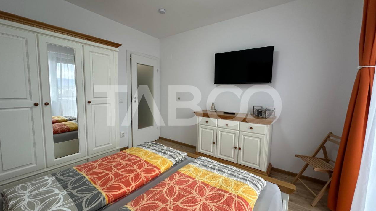 Apartament bloc cu lift 2 camere loc de parcare balcon Turnisor Sibiu