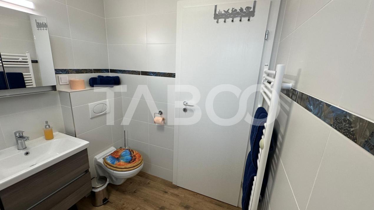 Apartament bloc cu lift 2 camere loc de parcare balcon Turnisor Sibiu