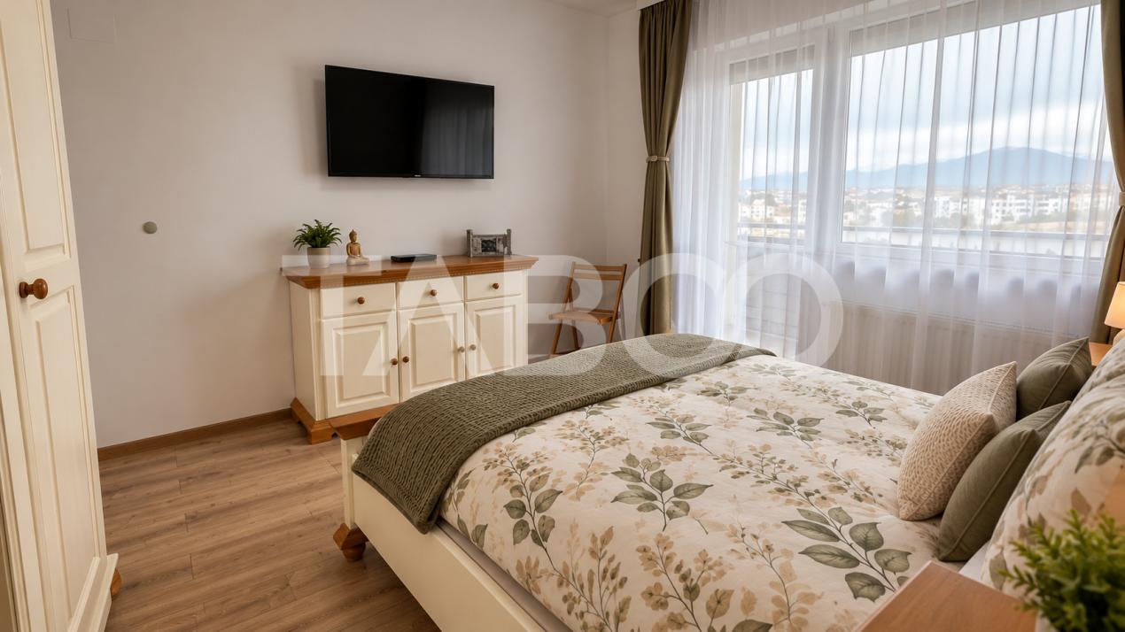 Apartament bloc cu lift 2 camere loc de parcare balcon Turnisor Sibiu