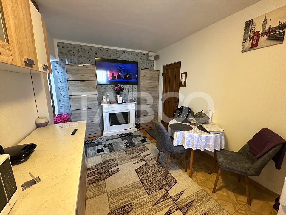 Apartament cochet, complet mobilat de 2 camere Terezian  in Sibiu - Constantin Nottara