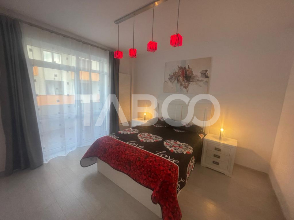 Apartament complet mobilat utilat 2 camere garaj 2 balcoane parter in Sibiu - Neppendorf