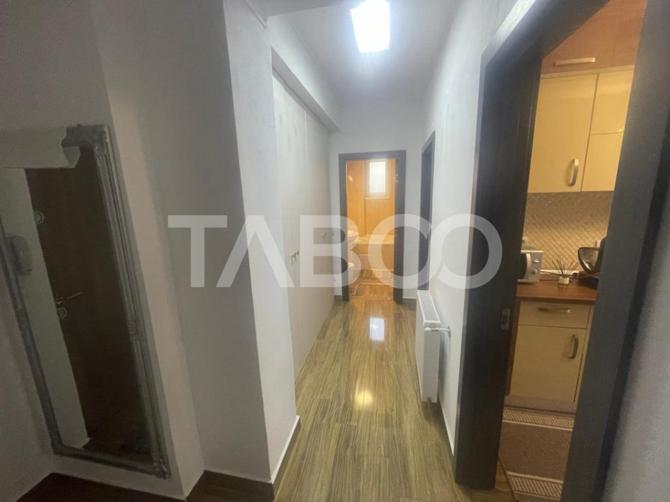Apartament complet mobilat utilat 2 camere garaj 2 balcoane parter