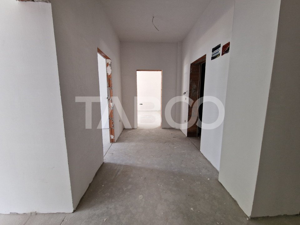 Apartament constructie noua 64 mpu 2 camere decomandate 2 balcoane in Sibiu - Aleea Streiu