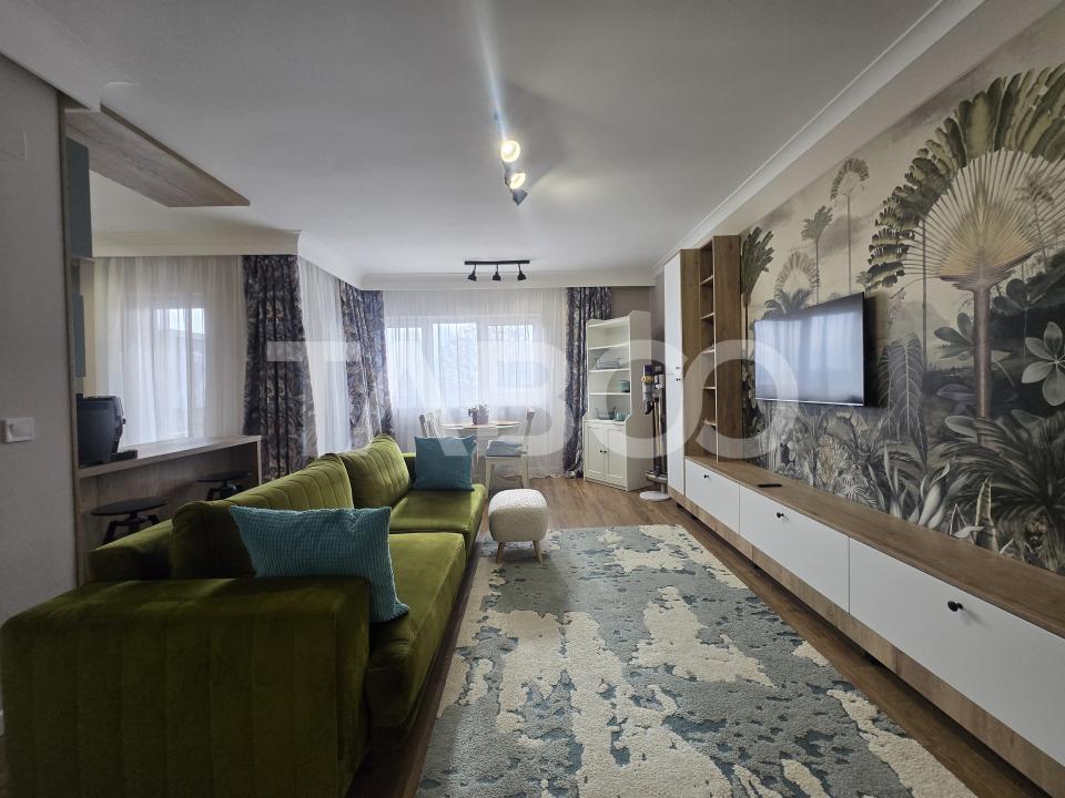 Apartament cozy 2 camere de inchiriat decomandat 55 mp Doamna Stanca