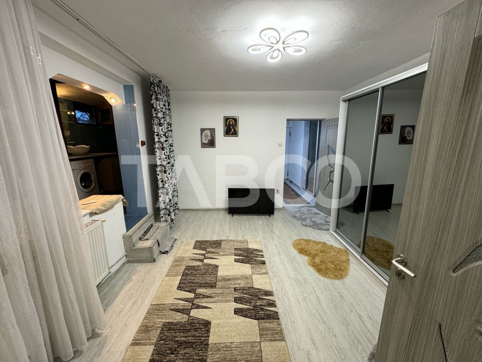 Apartament cu 2 camere 42 mpu cu pivnita langa Cedonia Sibiu
