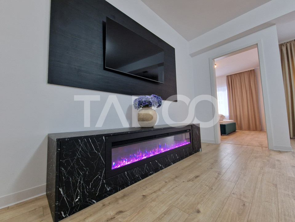 Apartament cu 2 camere 54 mpu cu balcon parcare Doamna Stanca Sibiu