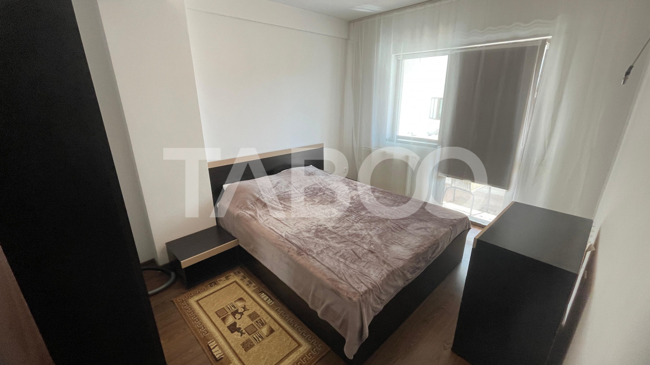 Apartament cu 2 camere balcon si loc de parcare de inchiriat in Sibiu