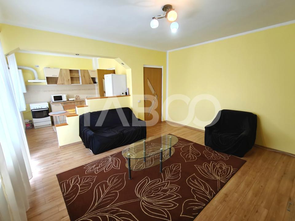 Apartament cu 2 camere  balcon si parcare - mobilat si utilat Turnisor
