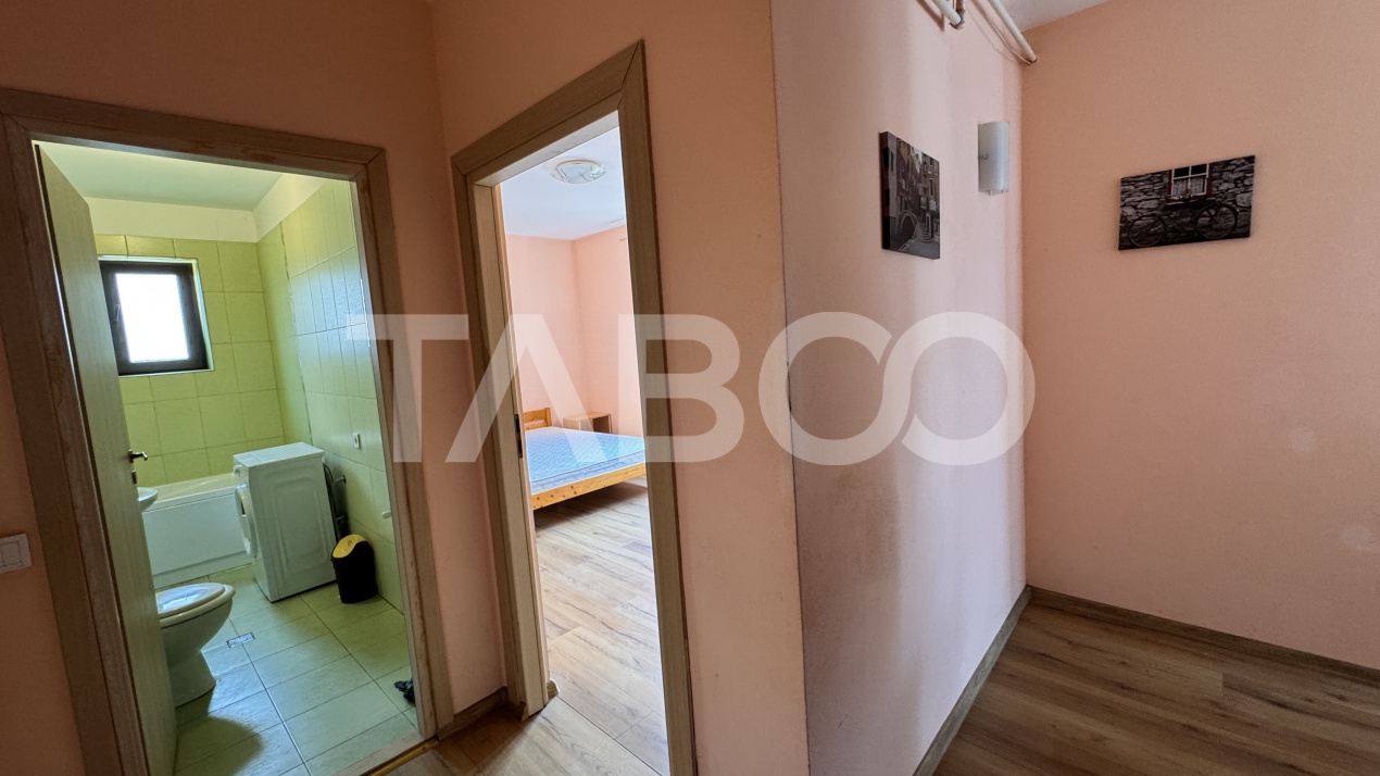 Apartament cu 2 camere de inchiriat mobilat utilat 50mp Tilisca Sibiu