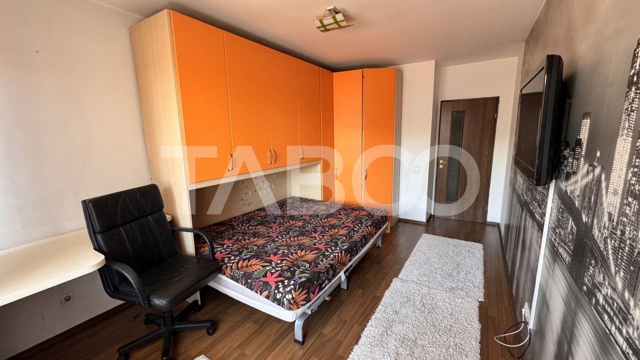 Apartament cu 2 camere de inchiriat mobilat utilat 72mp Turnisor Sibiu