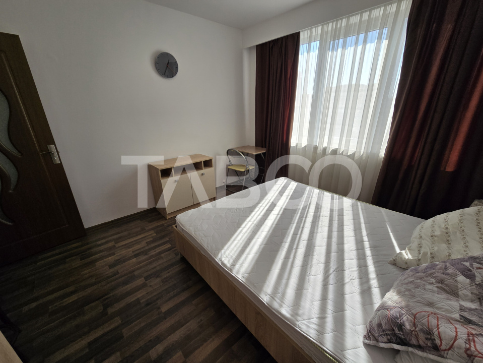 Apartament cu 2 camere de inchiriat mobilat utilat in zona Dioda Sibiu