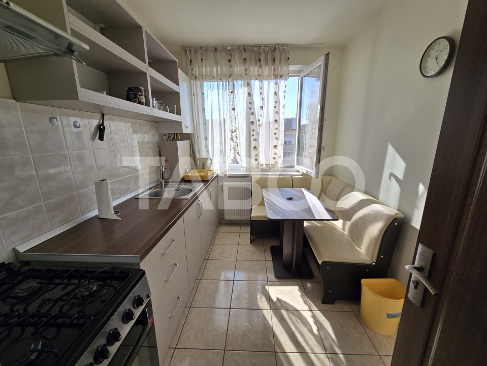 Apartament cu 2 camere de inchiriat mobilat utilat in zona Dioda Sibiu
