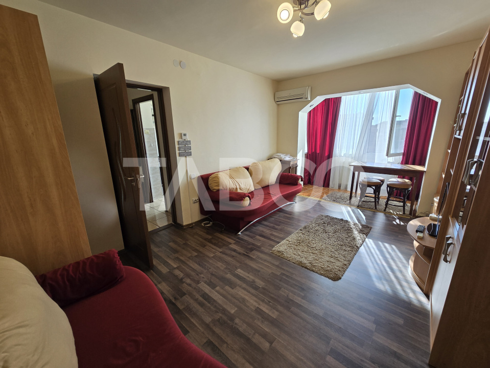 Apartament cu 2 camere de inchiriat mobilat utilat in zona Dioda Sibiu