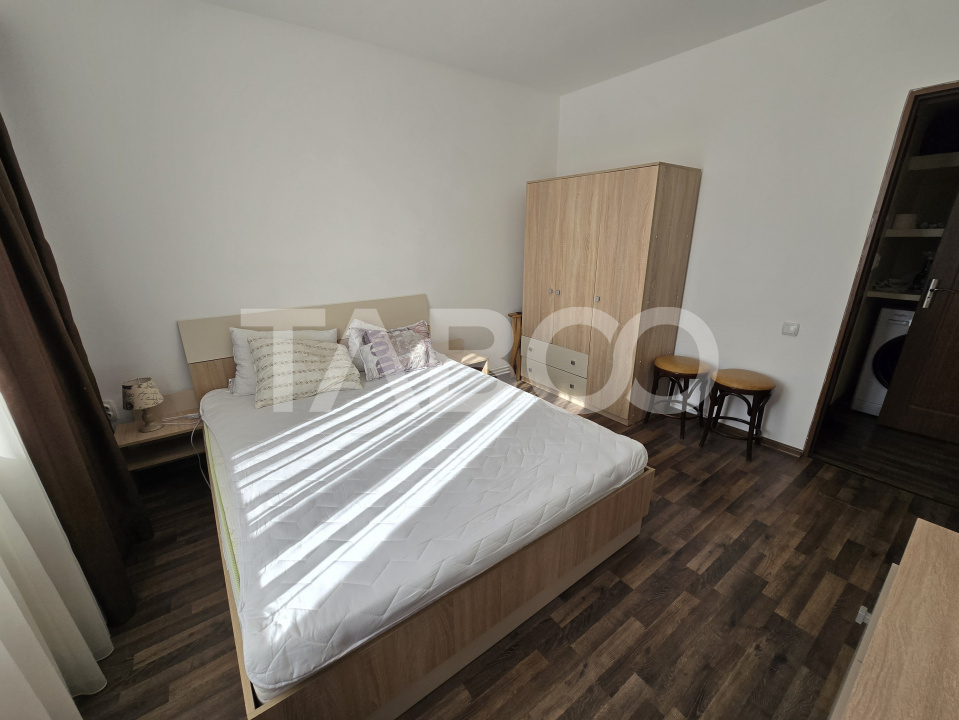 Apartament cu 2 camere de inchiriat mobilat utilat in zona Dioda Sibiu