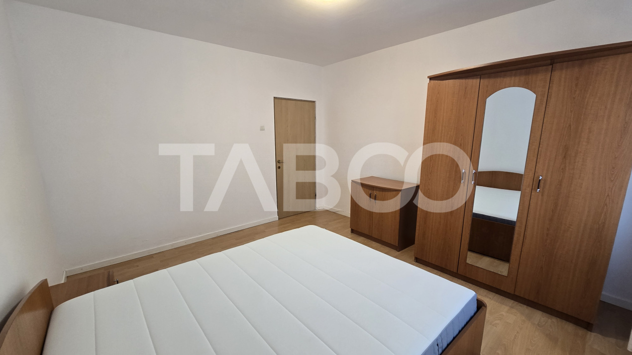 Apartament cu 2 camere de inchiriat mobilat utilat in zona Tilisca