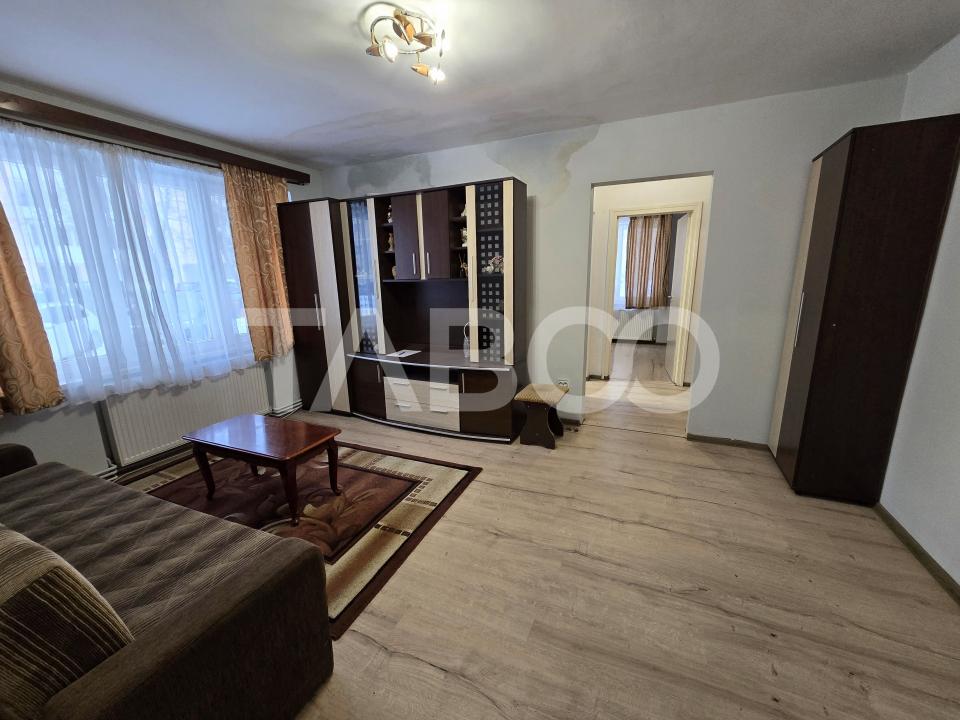 Apartament cu 2 camere de vanzare mobilat 47 utili in Terezian Sibiu