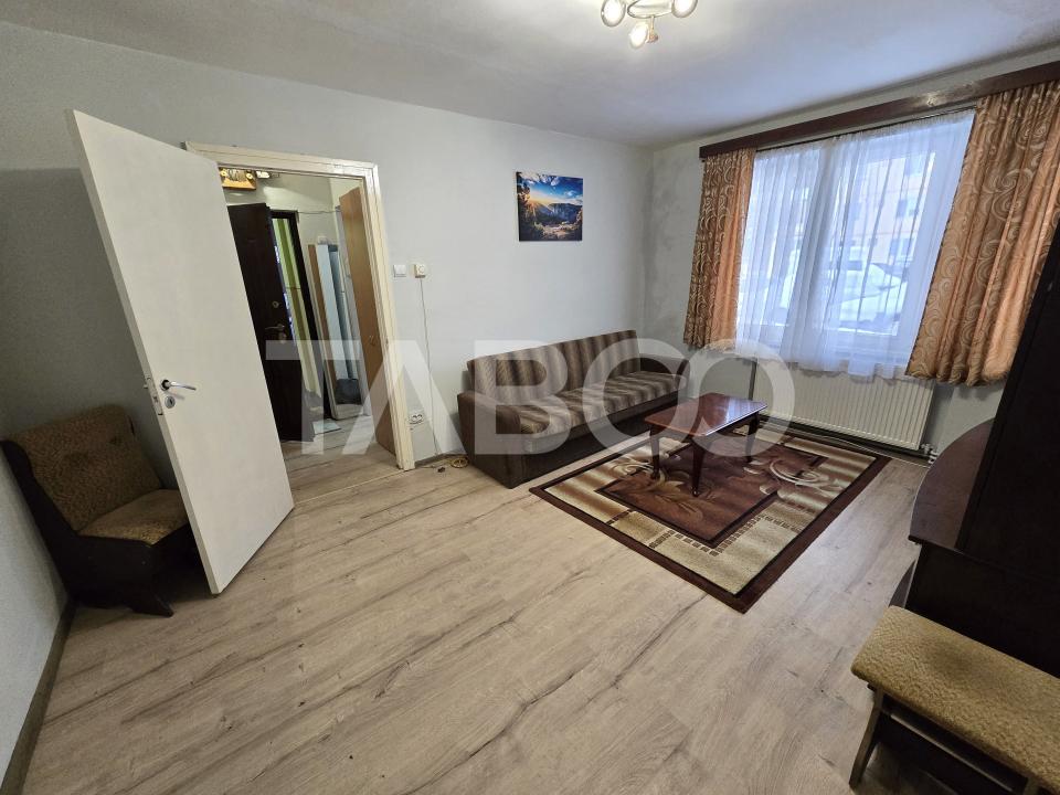 Apartament cu 2 camere de vanzare mobilat 47 utili in Terezian Sibiu