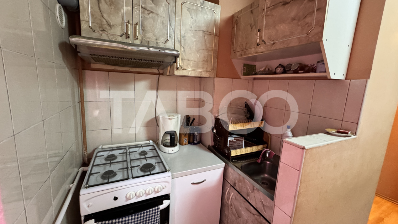 Apartament cu 2 camere de vanzare mobilat utilat 64mpu Broscarie Sibiu