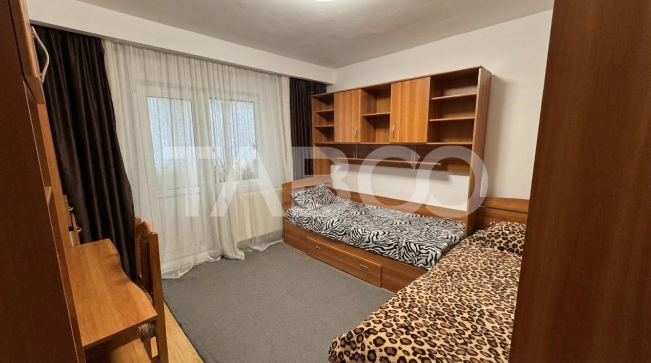 Apartament cu 2 camere de vanzare mobilat utilat  Broscarie Sibiu