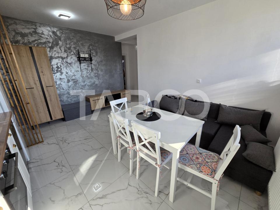 Apartament cu 2 camere decomandat 53 utili mobilat Doamna Stanca Sibiu