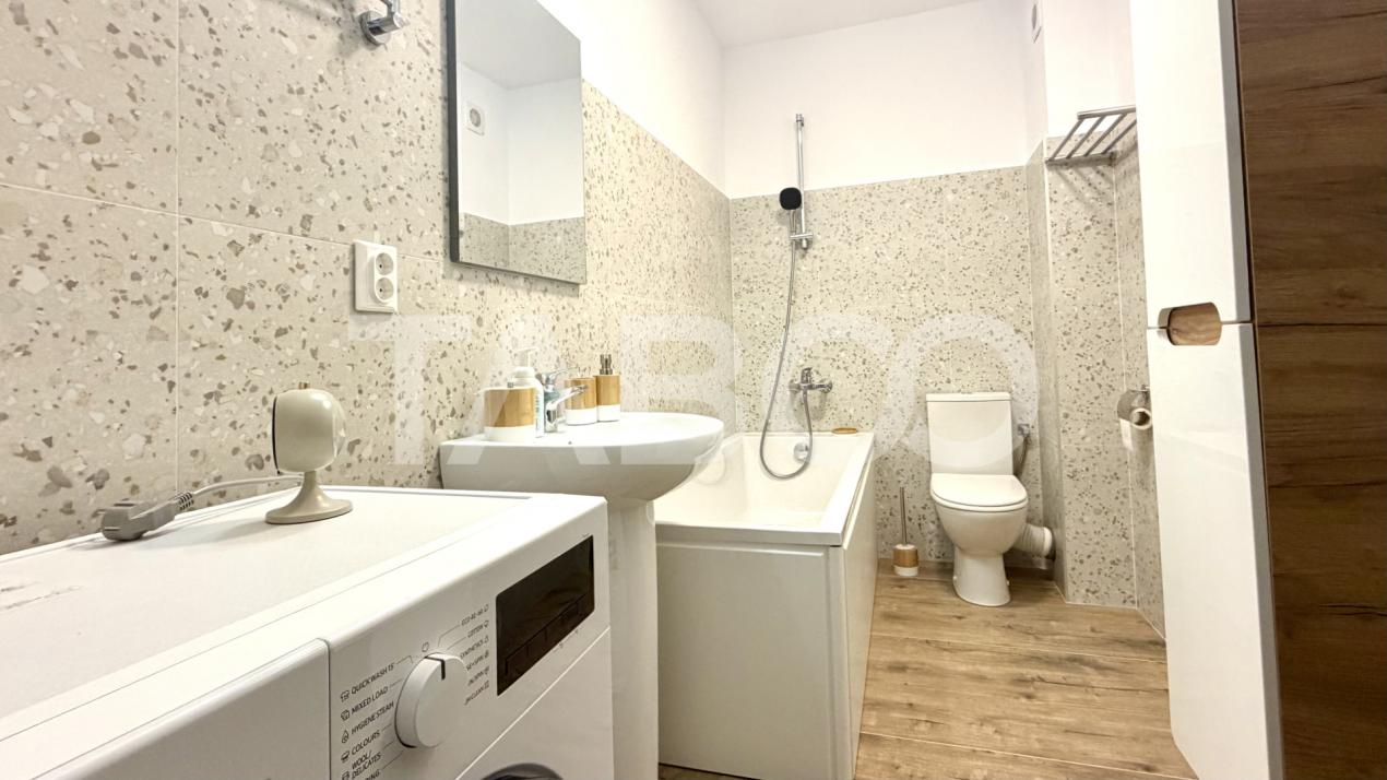 Apartament cu 2 camere finisat de vanzare in bloc modern nou Floresti 