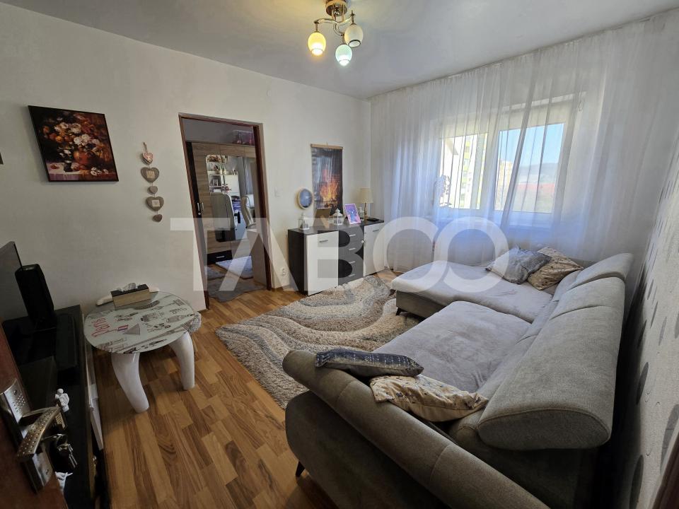 Apartament cu 2 camere mobilat utilat pivnita 4 mp Vasile Aaron Sibiu