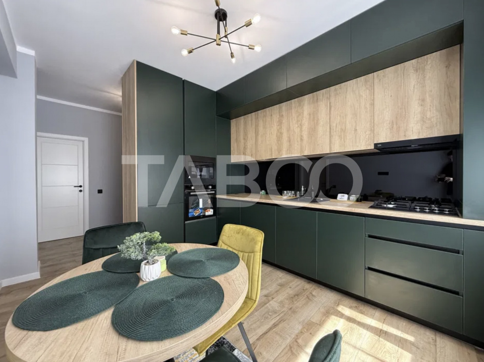 Apartament cu 2 camere nou ultrafinisat de vanzare in Floresti