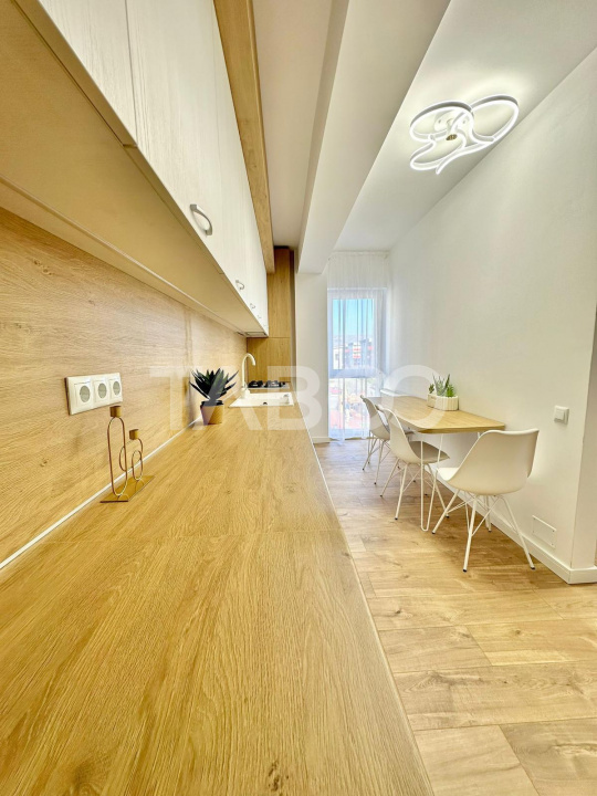 Apartament cu 2 camere ultrafinisat de vanzare situat in Floresti