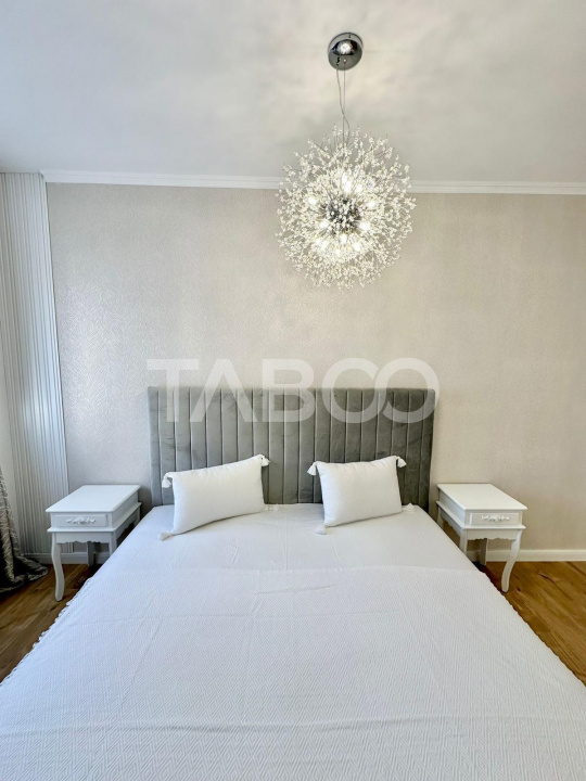 Apartament cu 2 camere ultrafinisat de vanzare situat in Floresti