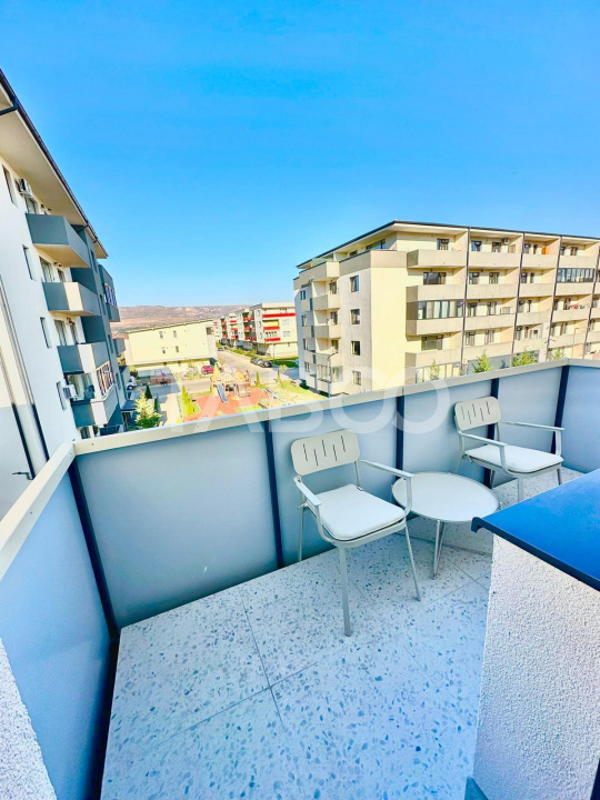 Apartament cu 2 camere ultrafinisat de vanzare situat in Floresti