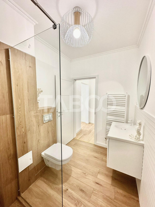 Apartament cu 2 camere ultrafinisat de vanzare situat in Floresti