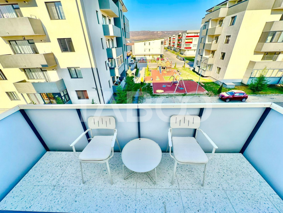 Apartament cu 2 camere ultrafinisat de vanzare situat in Floresti