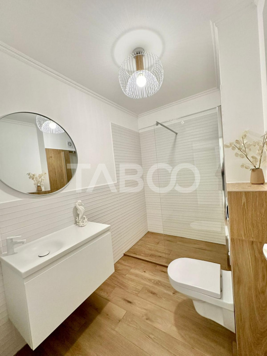 Apartament cu 2 camere ultrafinisat de vanzare situat in Floresti