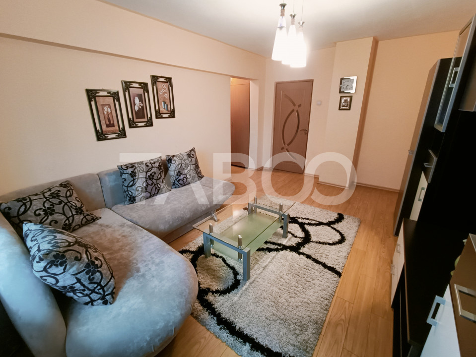Apartament cu 3 camere 2 bai 63 mp utili etaj 1 in Sibiu zona Turnisor in Sibiu - Alba Iulia