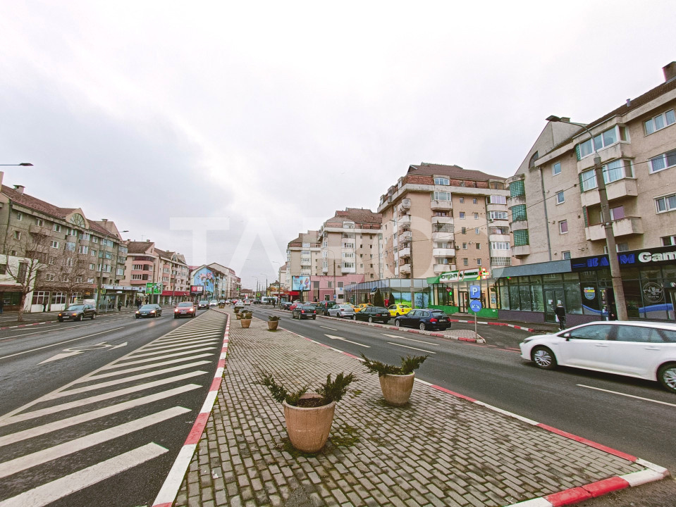 Apartament cu 3 camere 2 bai 63 mp utili etaj 1 in Sibiu zona Turnisor