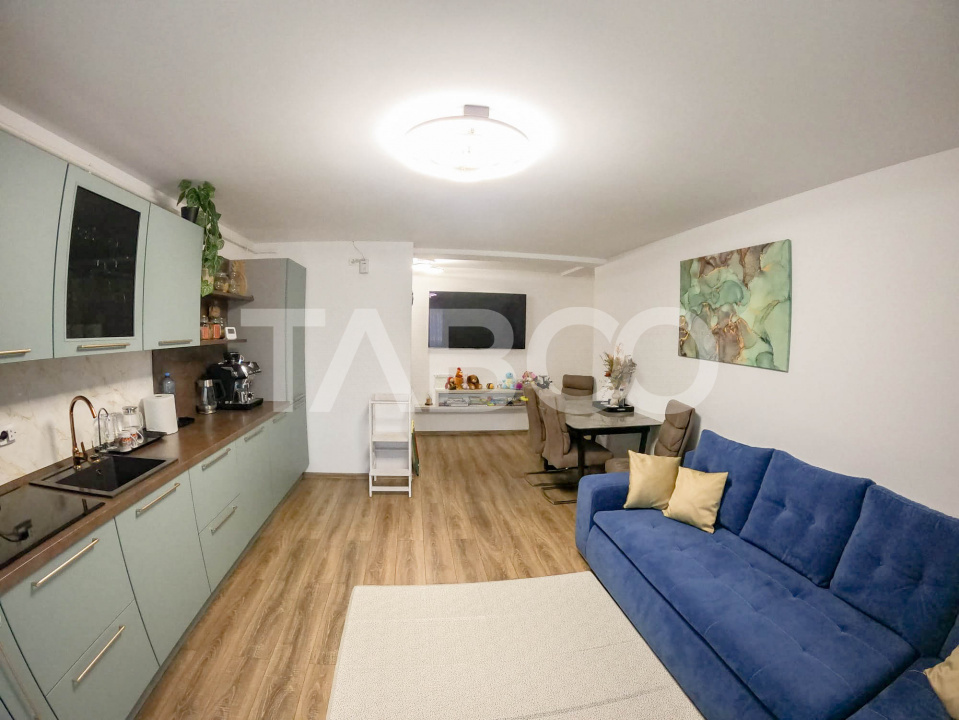 Apartament cu 3 camere 2 bai gradina 109mp si parcare Selimbar