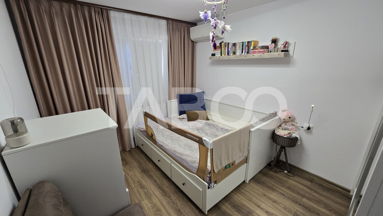 Apartament cu 3 camere 2 bai gradina 109mp si parcare Selimbar