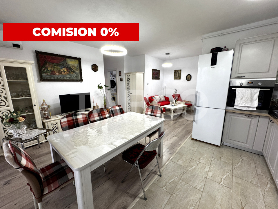 Apartament cu 3 camere 64 mp 2 bai 2 parcari gradina 63 mp boxa Sibiu