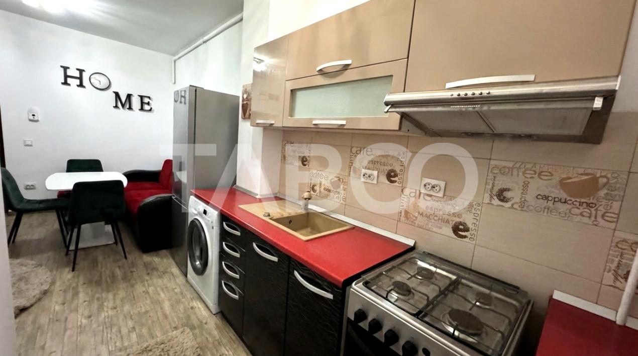 Apartament cu 3 camere de inchiriat mobilat utilat M. Viteazu Sibiu