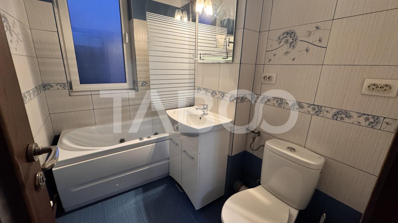 Apartament cu 3 camere de inchiriat mobilat utilat M. Viteazu Sibiu