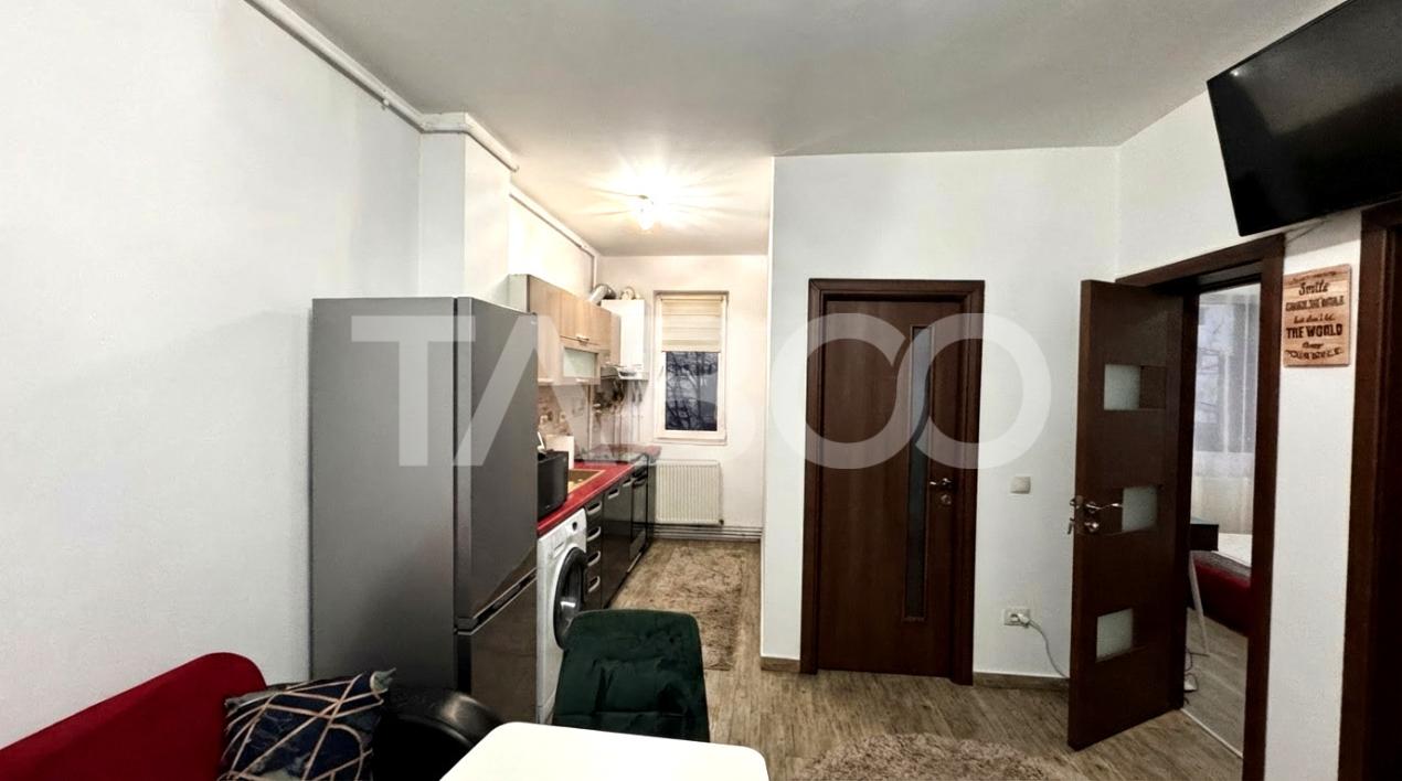Apartament cu 3 camere de inchiriat mobilat utilat M. Viteazu Sibiu