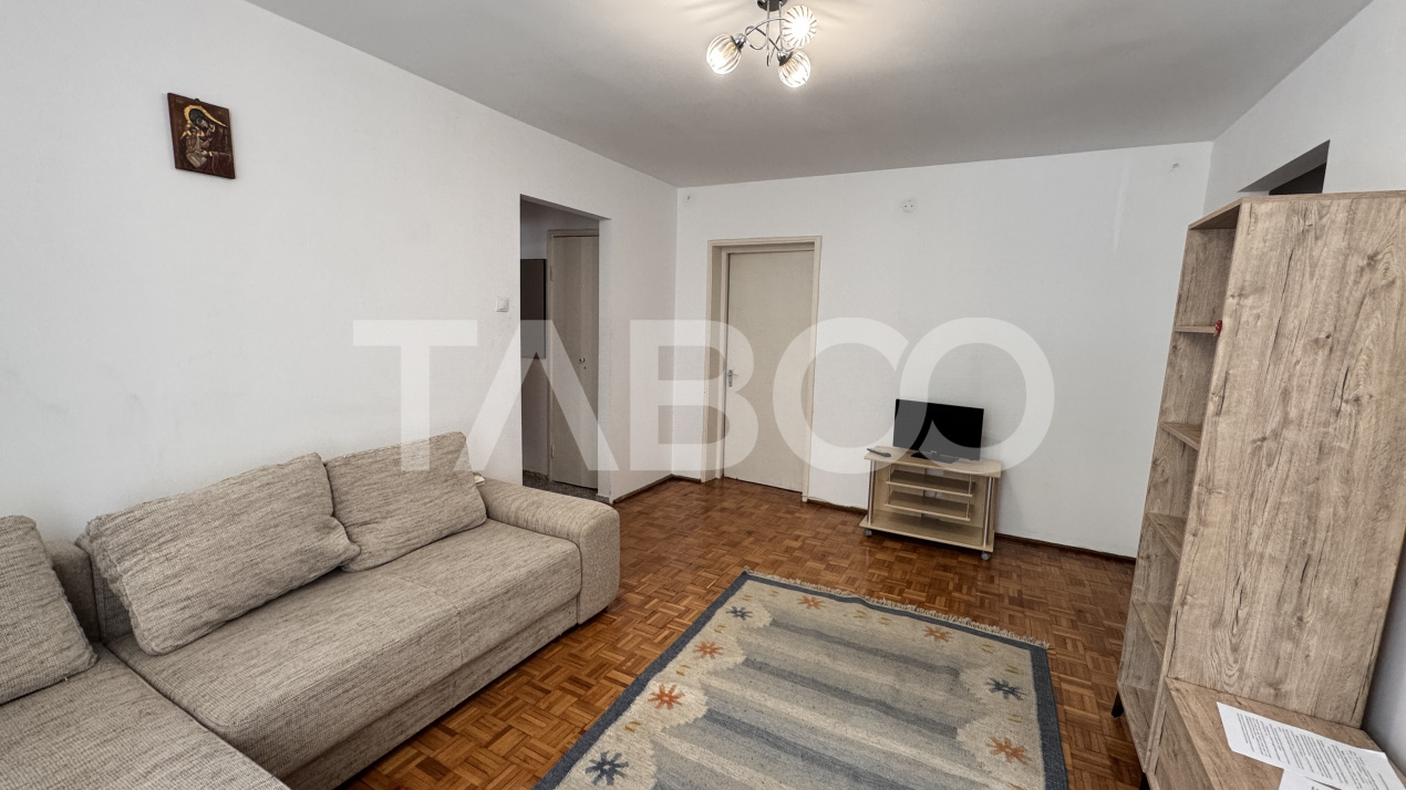 Apartament cu 3 camere de inchiriat mobilat utilat Mihai Viteazu Sibiu in Sibiu - Luptei