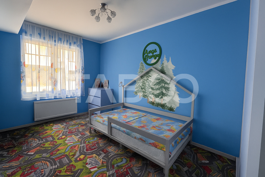 Apartament cu 3 camere de vanzare mobilat utilat terasa 80mp Turnisor 