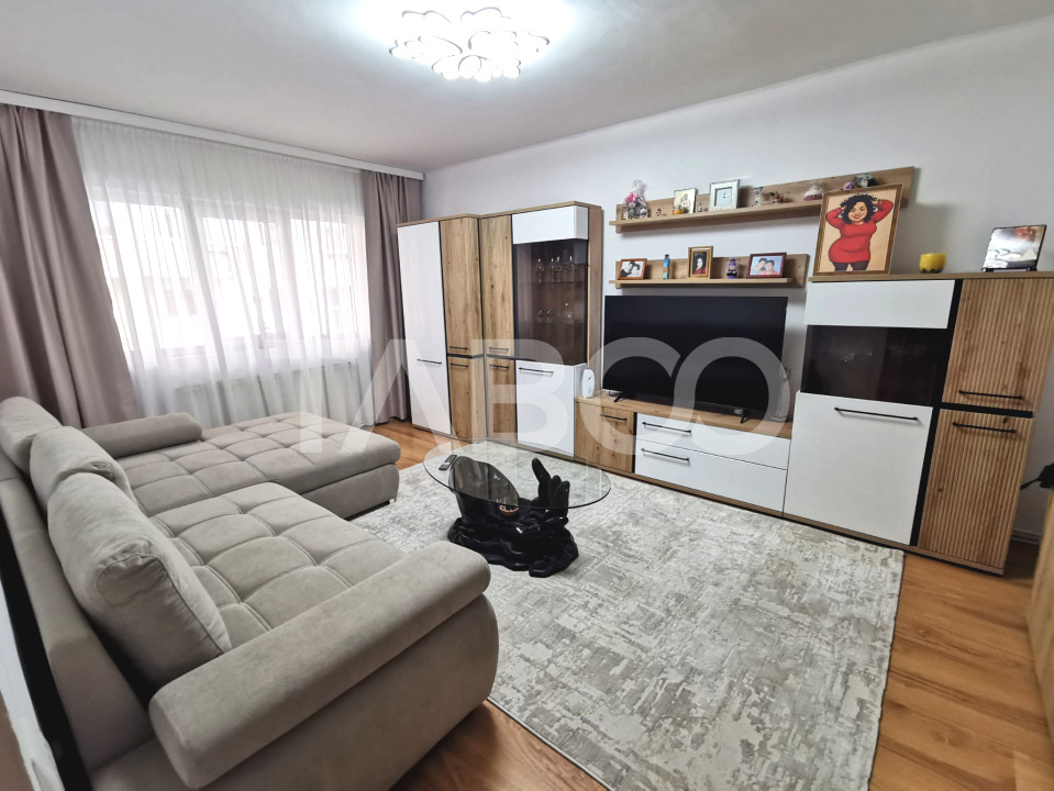 Apartament cu 3 camere decomandate in zona Turnisor din Sibiu