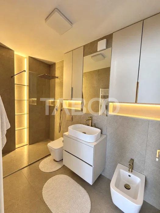 Apartament cu 3 camere in Chinteni bloc nou 3 parcari finisat premium