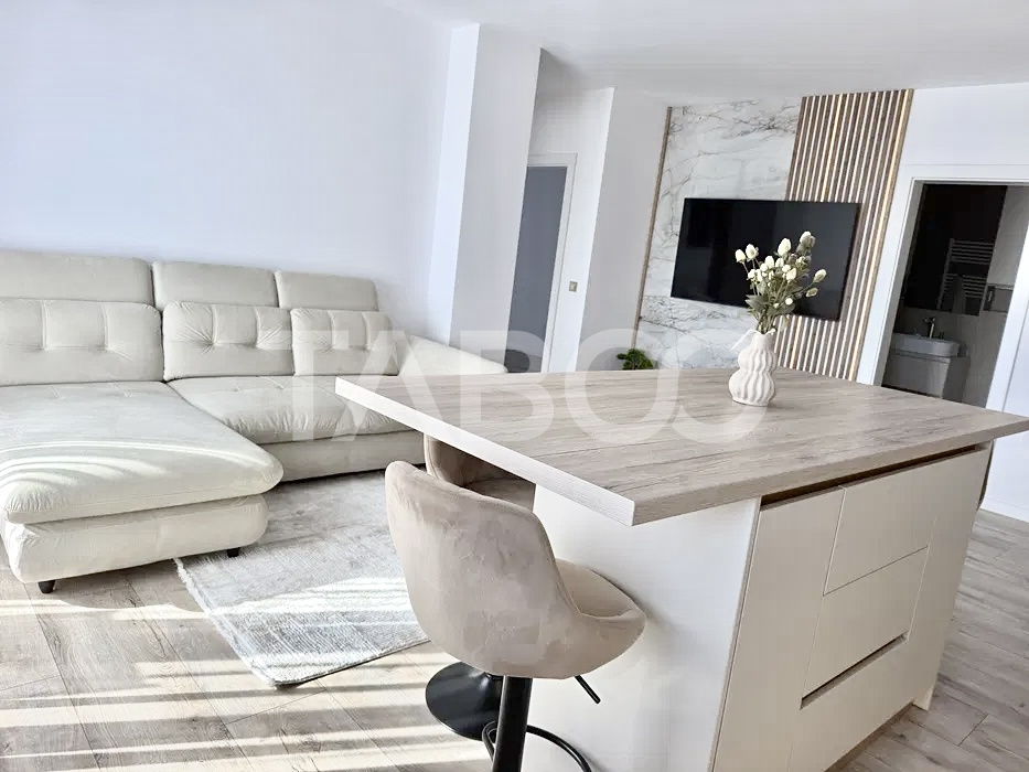 Apartament cu 3 camere in Chinteni bloc nou 3 parcari finisat premium