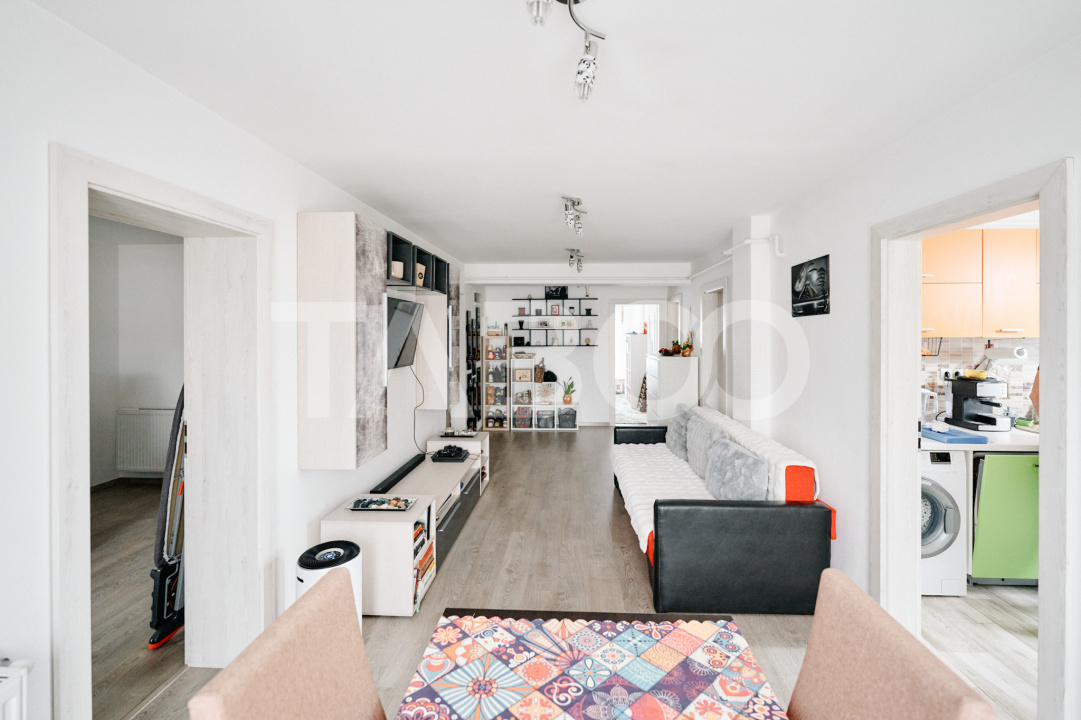 Apartament cu 3 camere la cheie in bloc nou cu parcare inclusa