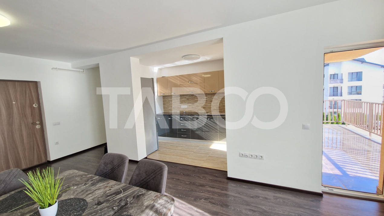 Apartament cu 3 camere modern parcare si terasa Arhitectilor Sibiu
